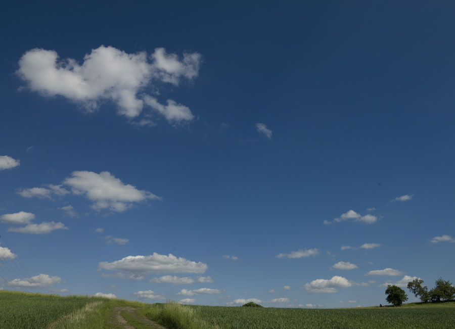 Big blue sky